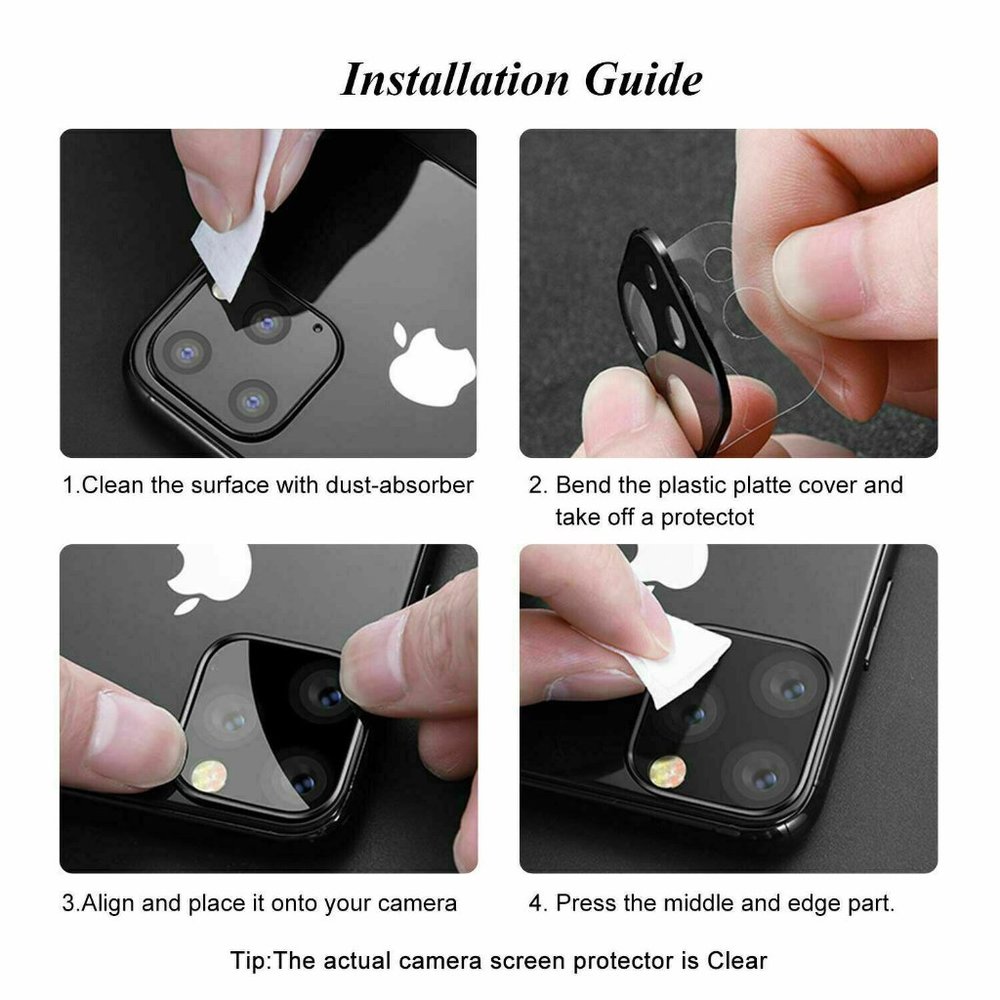 iPhone Clear Lens Protector - Picture 3 of 5
